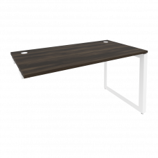 Onix Стол-приставка на О-образном м/к к опорным элементам O.MO-SPR-3.7 Дуб Мали/Металл Белый 1380*72