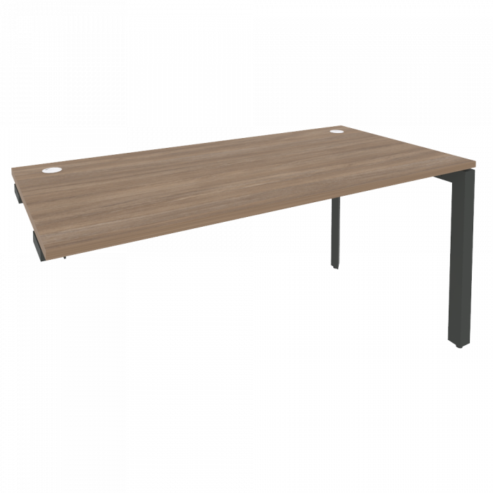 Onix Стол-приставка на П-образном м/к к опорным элементам O.MP-SPR-4.8 Дуб Аризона/Металл Антрацит 1