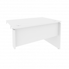 Onix Стол-приставка правый к опорным элементам O.SPR-2.8 (R) Белый Бриллиант 1180*800*750