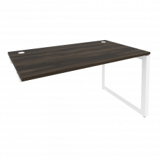 Onix Стол-приставка на О-образном м/к к опорным элементам O.MO-SPR-3.8 Дуб Мали/Металл Белый 1380*80