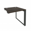 Onix Стол-приставка на О-образном м/к к опорным элементам O.MO-SPR-0.8 Дуб Мали/Металл Антрацит 780*