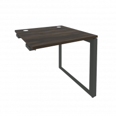 Onix Стол-приставка на О-образном м/к к опорным элементам O.MO-SPR-0.8 Дуб Мали/Металл Антрацит 780*