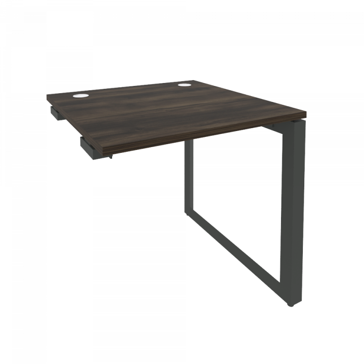 Onix Стол-приставка на О-образном м/к к опорным элементам O.MO-SPR-0.8 Дуб Мали/Металл Антрацит 780*