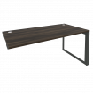 Onix Стол-приставка на О-образном м/к к опорным элементам O.MO-SPR-4.8 Дуб Мали/Металл Антрацит 1580