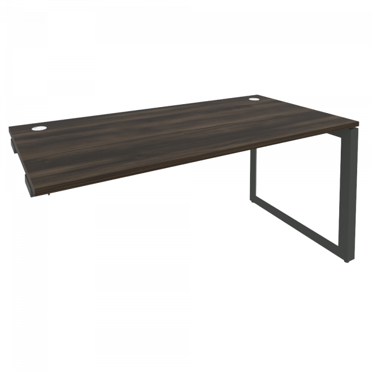 Onix Стол-приставка на О-образном м/к к опорным элементам O.MO-SPR-4.8 Дуб Мали/Металл Антрацит 1580