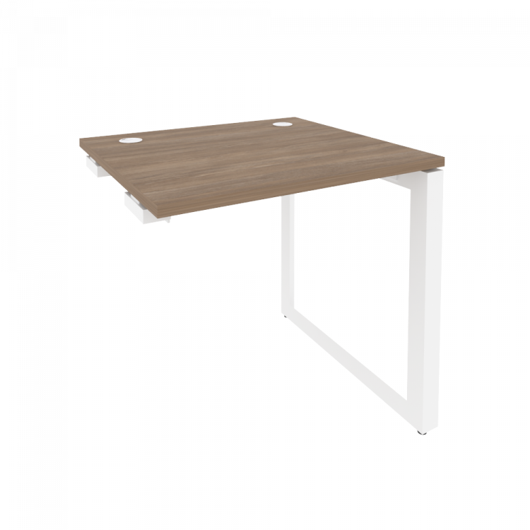 Onix Стол-приставка на О-образном м/к к опорным элементам O.MO-SPR-0.7 Дуб Аризона/Металл Белый 780*