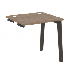 Onix Wood Стол-приставка OW.SPR-0.7 Дуб Аризона/Дуб Темный/Металл Антрацит 780*720*750