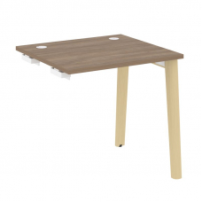 Onix Wood Стол-приставка OW.SPR-0.7 Дуб Аризона/Дуб Светлый/Металл Белый 780*720*750