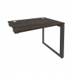 Onix Стол-приставка на О-образном м/к к опорным элементам O.MO-SPR-1.7 Дуб Мали/Металл Антрацит 980*