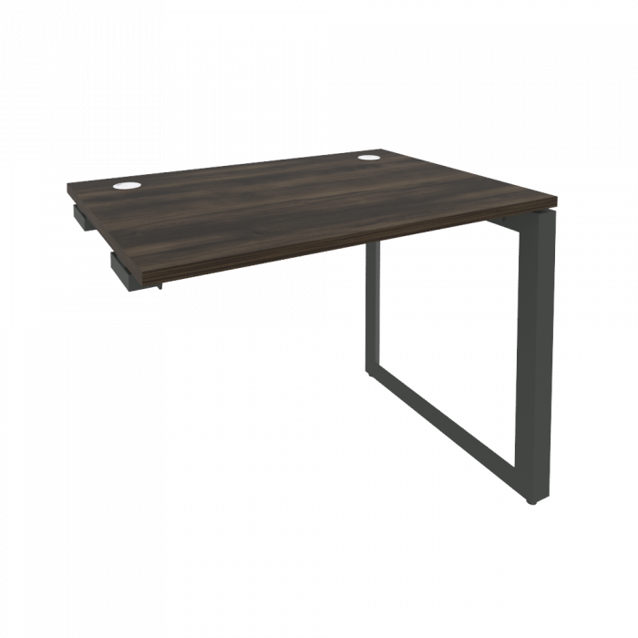 Onix Стол-приставка на О-образном м/к к опорным элементам O.MO-SPR-1.7 Дуб Мали/Металл Антрацит 980*