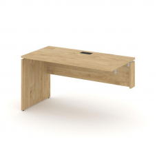 Style Project Стол-приставка к опор. элем. SN-D.OPRS-023(R) Тиквуд Светлый/Черная Заглушка 1380*800*