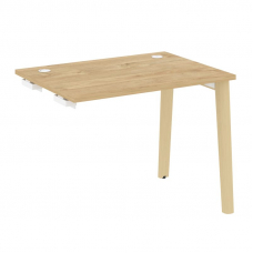 Onix Wood Стол-приставка OW.SPR-1.7 Тиквуд Светлый/Дуб Светлый/Металл Белый 980*720*750