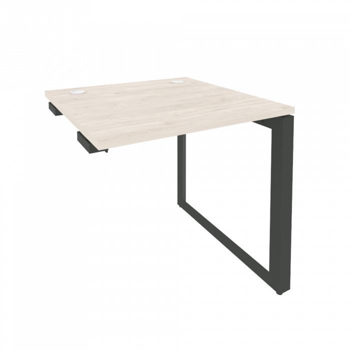 Onix Стол-приставка на О-образном м/к к опорным элементам O.MO-SPR-0.8 Денвер Светлый/Металл Антраци