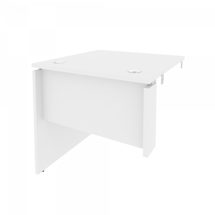 Onix Стол-приставка левый к опорным элементам O.SPR-0.8 (L) Белый Бриллиант 780*800*750