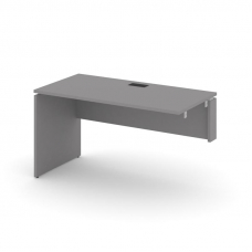 Стайл Проджект Стол приставка к опорным элементам SN-D.OPRS-002(R) Серый Пепел/Черный Заглушка 1180*