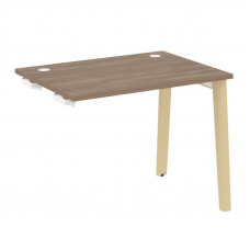 Onix Wood Стол-приставка OW.SPR-1.7 Дуб Аризона/Дуб Светлый/Металл Белый 980*720*750