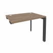Onix Стол-приставка на П-образном м/к к опорным элементам O.MP-SPR-1.7 Дуб Аризона/Металл Антрацит 9