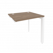 Onix Стол-приставка на П-образном м/к к опорным элементам O.MP-SPR-0.7 Дуб Аризона/Металл Белый 780*
