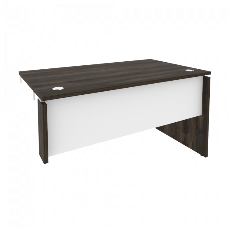 Onix Стол-приставка правый к опорным элементам O.SPR-3.8 (R) Дуб Мали/Белый Бриллиант 1380*800*750