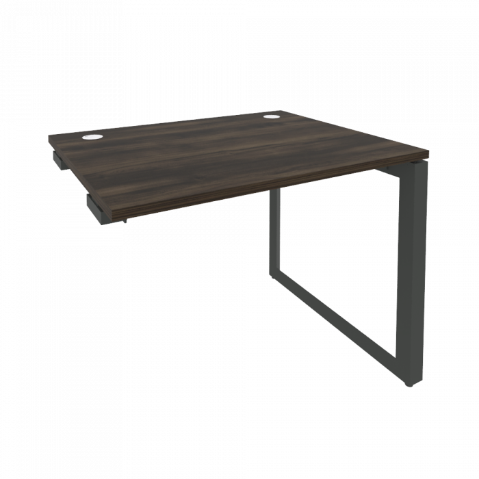Onix Стол-приставка на О-образном м/к к опорным элементам O.MO-SPR-1.8 Дуб Мали/Металл Антрацит 980*