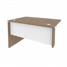 Onix Стол-приставка левый к опорным элементам O.SPR-2.8 (L) Дуб Аризона/Белый Бриллиант 1180*800*750