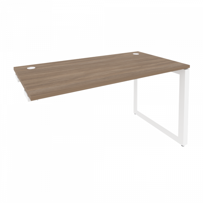 Onix Стол-приставка на О-образном м/к к опорным элементам O.MO-SPR-3.7 Дуб Аризона/Металл Белый 1380