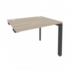 Onix Стол-приставка на П-образном м/к к опорным элементам O.MP-SPR-1.8 Дуб Аттик/Металл Антрацит 980