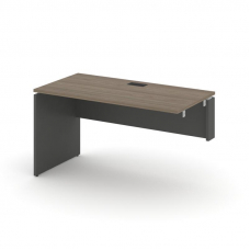 Style Project Стол-приставка к опор. элем. SN-D.OPRS-002(R) Вяз Благородный/Антрацит/Черная Заглушка