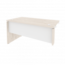 Onix Стол-приставка левый к опорным элементам O.SPR-3.7 (L) Денвер Светлый/Белый Бриллиант 1380*720*