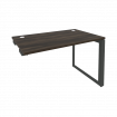 Onix Стол-приставка на О-образном м/к к опорным элементам O.MO-SPR-2.7 Дуб Мали/Металл Антрацит 1180