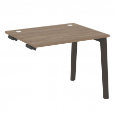Onix Wood Стол-приставка OW.SPR-1.8 Дуб Аризона/Дуб Темный/Металл Антрацит 980*800*750