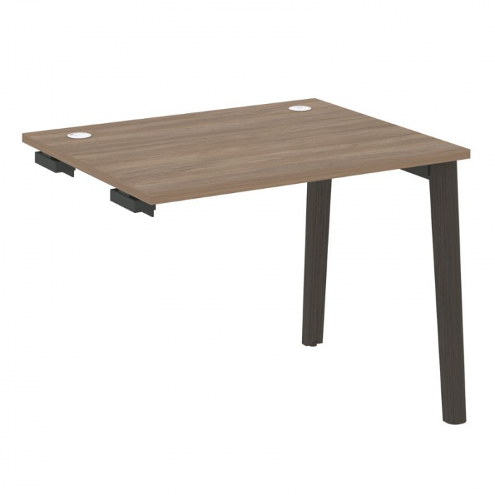 Onix Wood Стол-приставка OW.SPR-1.8 Дуб Аризона/Дуб Темный/Металл Антрацит 980*800*750