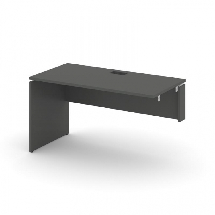Style Project Стол-приставка к опор. элем. SN-D.OPRS-012(R) Антрацит/Черная Заглушка 1180*700*750