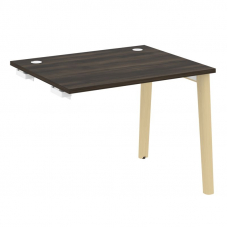 Onix Wood Стол-приставка OW.SPR-1.8 Дуб Мали/Дуб Светлый/Металл Белый 980*800*750