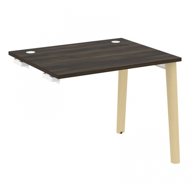 Onix Wood Стол-приставка OW.SPR-1.8 Дуб Мали/Дуб Светлый/Металл Белый 980*800*750