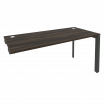 Onix Стол-приставка на П-образном м/к к опорным элементам O.MP-SPR-4.7 Дуб Мали/Металл Антрацит 1580