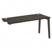 Onix Wood Стол-приставка OW.SPR-4.7 Дуб Мали/Дуб Темный/Металл Антрацит 1580*720*750