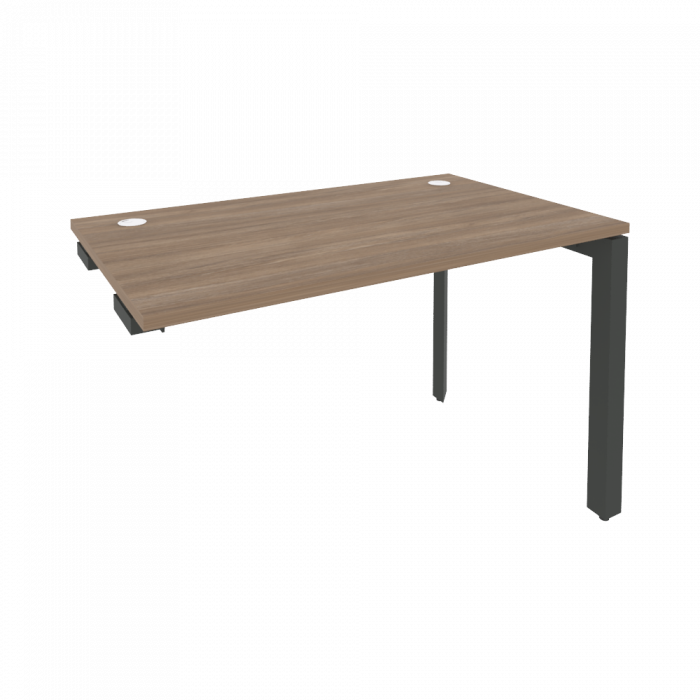 Onix Стол-приставка на П-образном м/к к опорным элементам O.MP-SPR-2.7 Дуб Аризона/Металл Антрацит 1