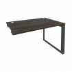 Onix Стол-приставка на О-образном м/к к опорным элементам O.MO-SPR-2.8 Дуб Мали/Металл Антрацит 1180