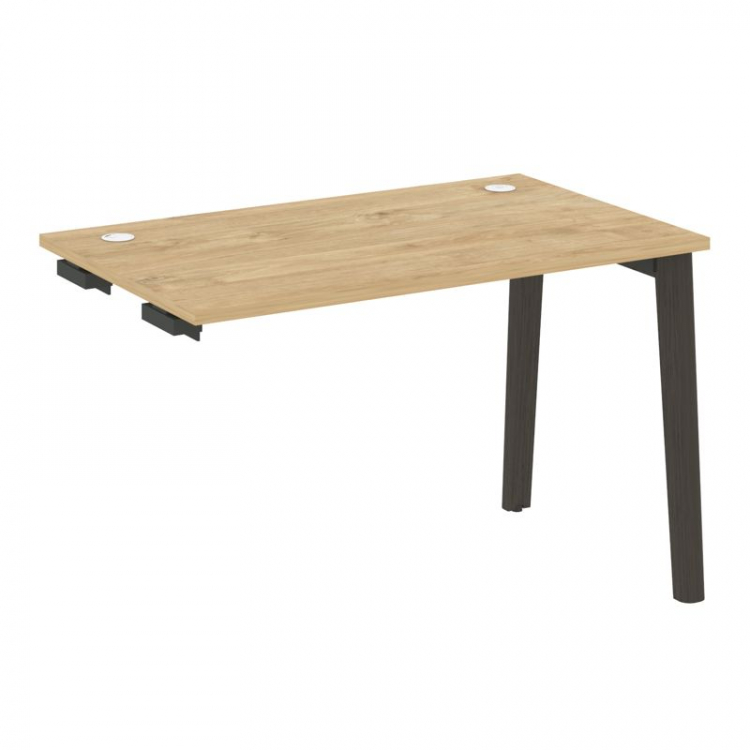 Onix Wood Стол-приставка OW.SPR-2.7 Тиквуд Светлый/Дуб Темный/Металл Антрацит 1180*720*750