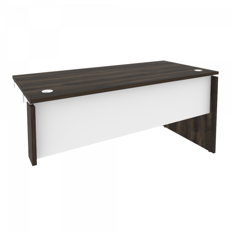 Onix Стол-приставка правый к опорным элементам O.SPR-4.7 (R) Дуб Мали/Белый Бриллиант 1580*720*750