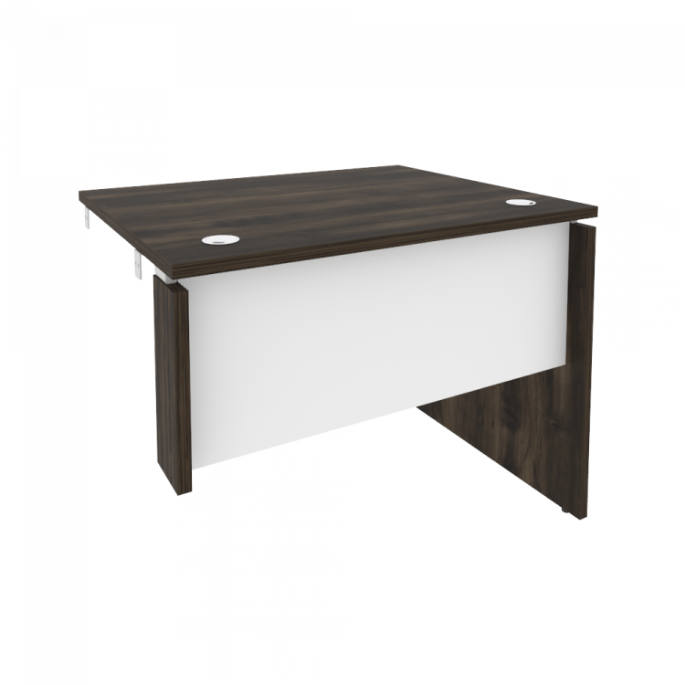 Onix Стол-приставка правый к опорным элементам O.SPR-1.8 (R) Дуб Мали/Белый Бриллиант 980*800*750