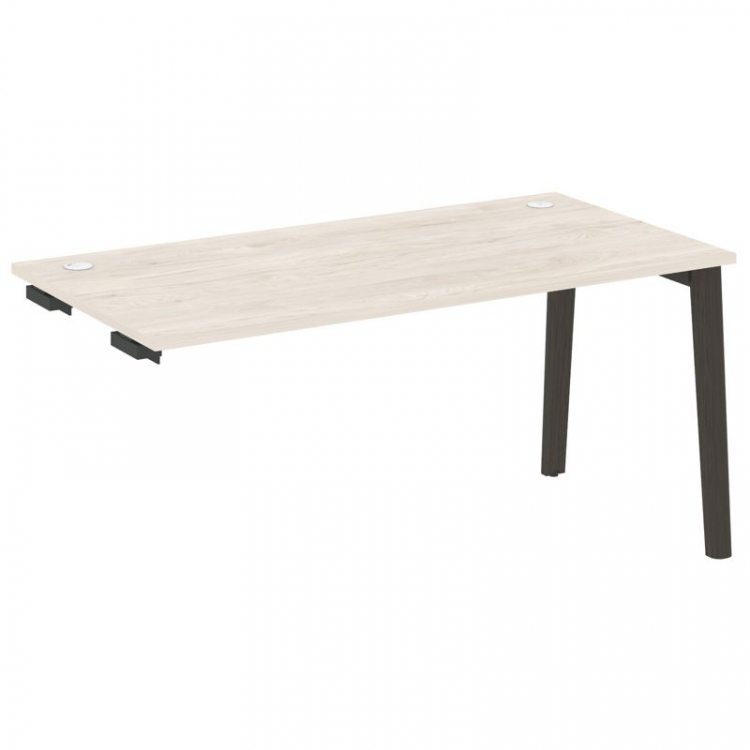 Onix Wood Стол-приставка OW.SPR-4.8 Денвер Светлый/Дуб Темный/Металл Антрацит 1580*800*750