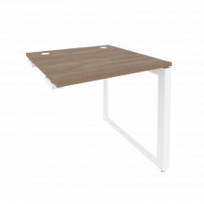 Onix Стол-приставка на О-образном м/к к опорным элементам O.MO-SPR-0.8 Дуб Аризона/Металл Белый 780*