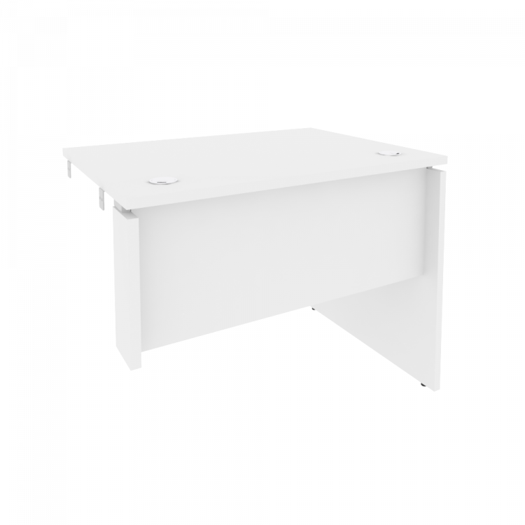 Onix Стол-приставка правый к опорным элементам O.SPR-1.7 (R) Белый Бриллиант 980*720*750