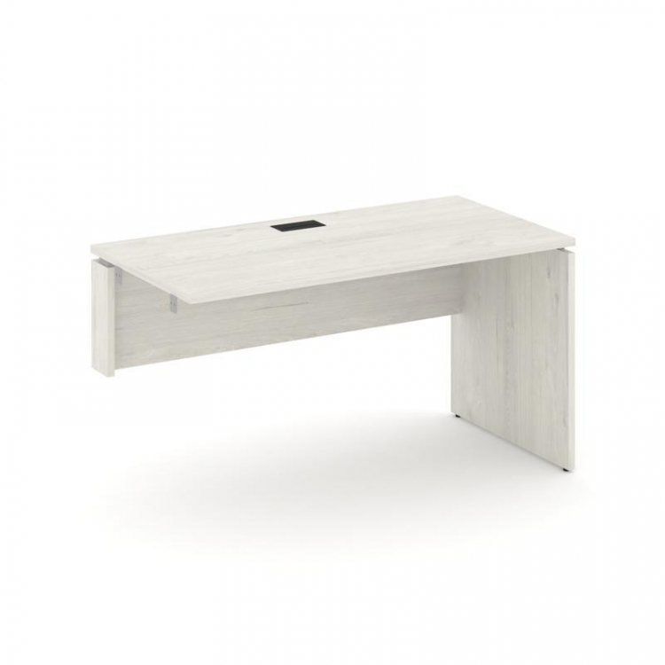 Style Project Стол-приставка к опор. элем. SN-D.OPRS-014(L) Дуб Наварра/Черная Заглушка 1580*700*750