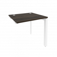 Onix Стол-приставка на П-образном м/к к опорным элементам O.MP-SPR-0.7 Дуб Мали/Металл Белый 780*720