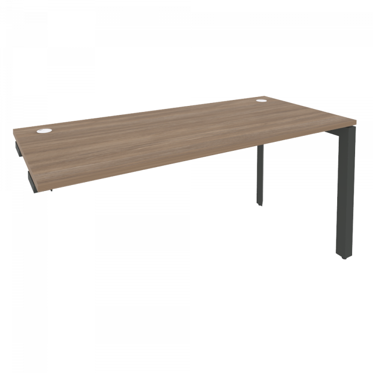 Onix Стол-приставка на П-образном м/к к опорным элементам O.MP-SPR-4.7 Дуб Аризона/Металл Антрацит 1