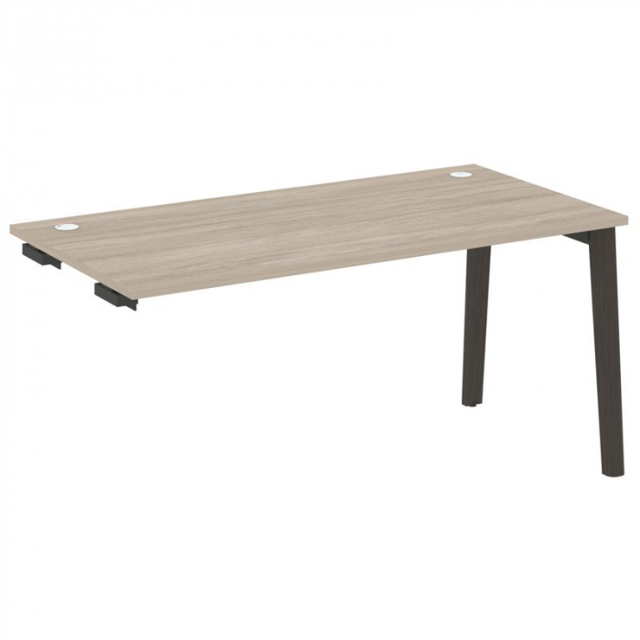 Оникс Вуд Стол-приставка OW.SPR-4.8 Дуб Аттик/Дуб Темный/Металл Антрацит 1580*800*750