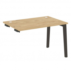 Onix Wood Стол-приставка OW.SPR-2.8 Тиквуд Светлый/Дуб Темный/Металл Антрацит 1180*800*750